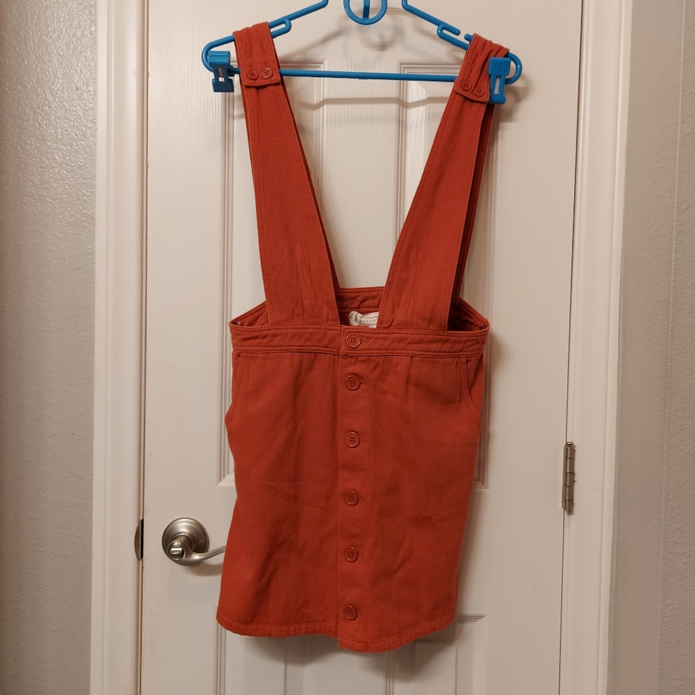 Love riche rust skirt romper nwt